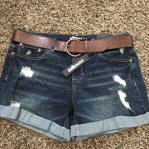 Dollhouse denim shorts